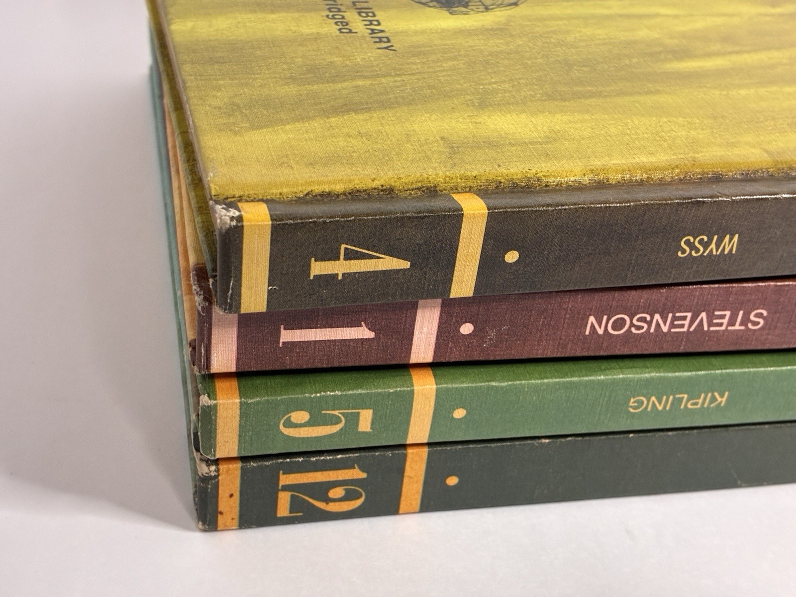 Educator Classic Books Treasure Island, Jungle Book….. + Set Of 4 – vintage