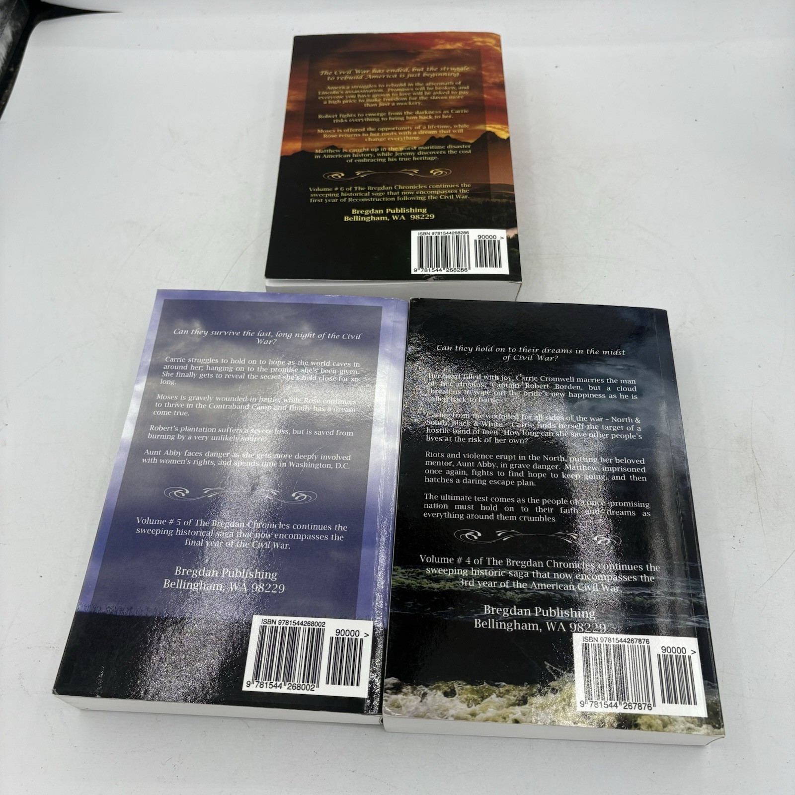 The Bregdan Chronicles Ginny Dye Volumes 4 5 6 Paperback Civil War Historical Fi