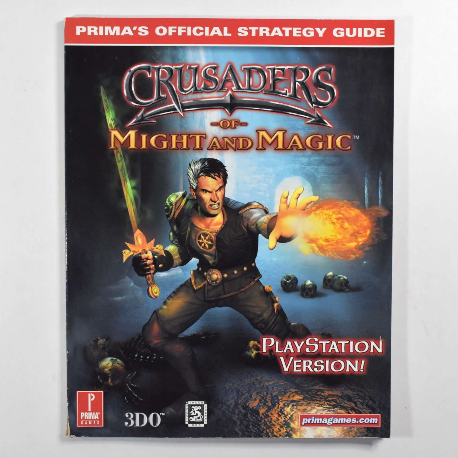 Crusaders of Might and Magic Playstation PS1 Primas Official Strategy Guide 2000