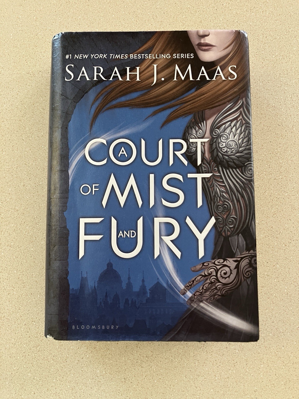 A Court of Mist and Fury (Hardcover) by Sarah J Maas – Former Library Copy