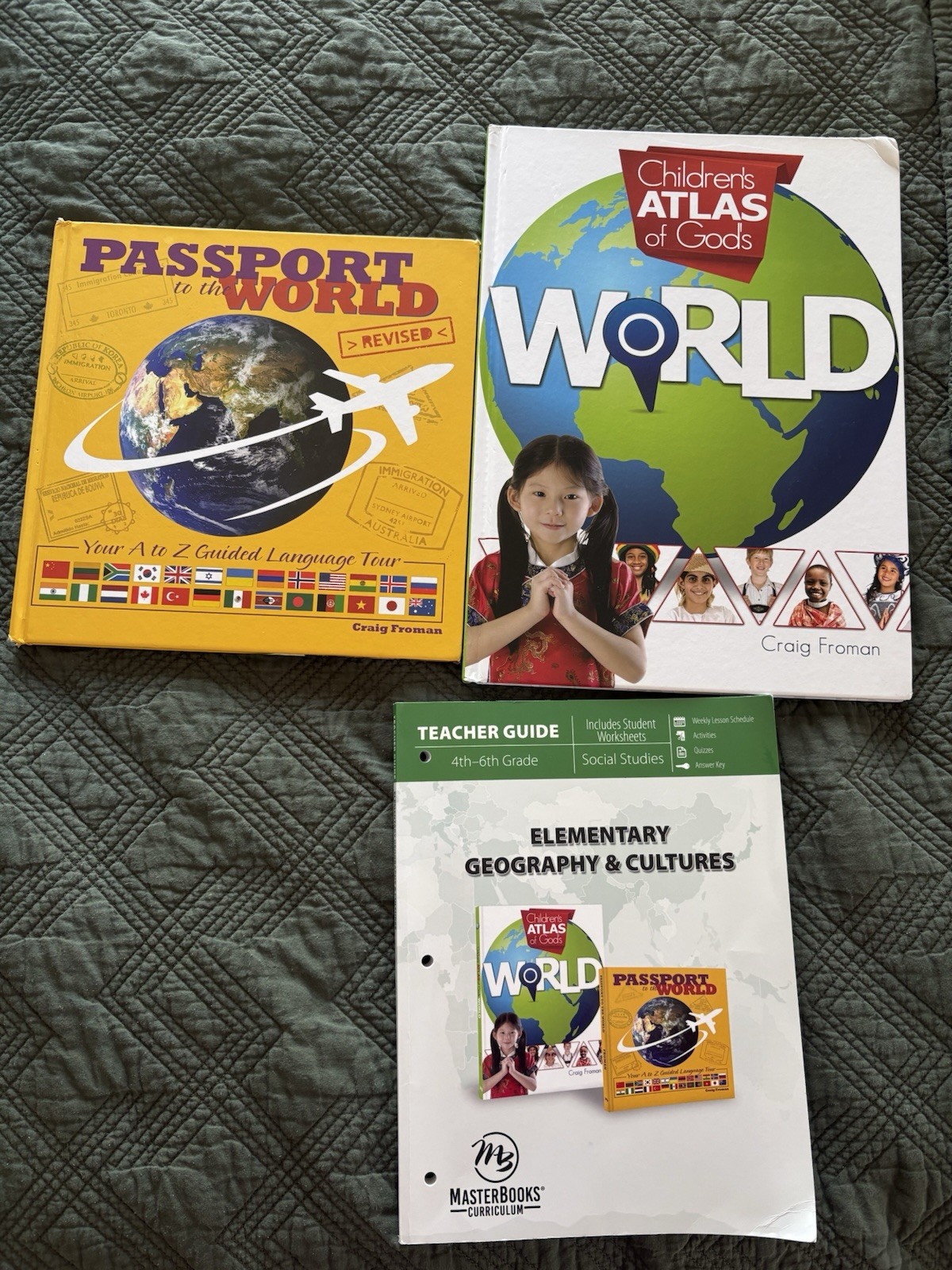Master Books Elementary Geography and Cultures *MISSING PAGES* See description