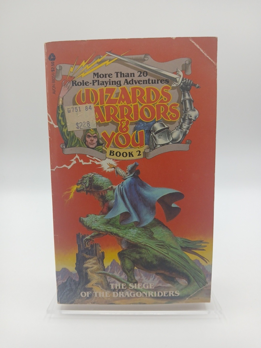 Wizards Warriors & You #2 The Siege of the Dragonriders 1st Printing 1984