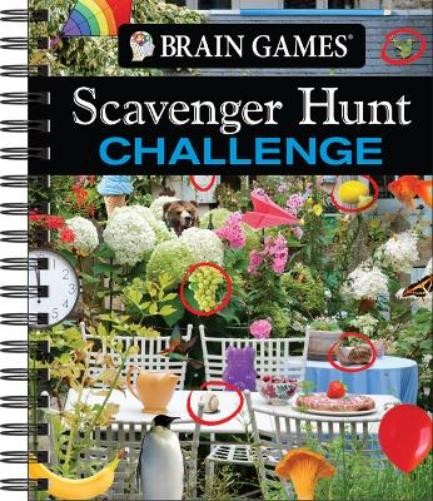 Publications International Ltd Bra Brain Games – Scavenger Hunt C (Spiral Bound)