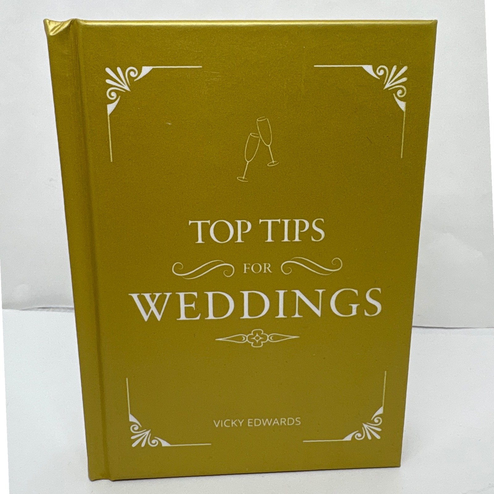 Top Tips For Weddings Book Edwards Wedding Planning Guide Gold Bridal Shower