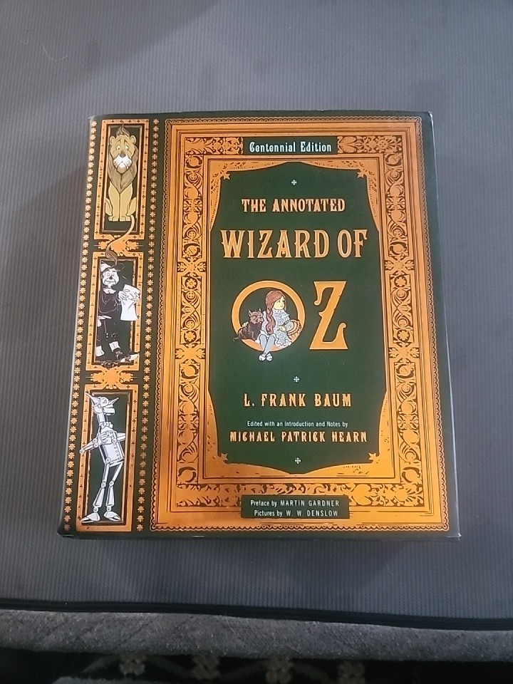 Annotated Wizard of Oz 2000 Centennial edition signed By Michael Patrick Hearn