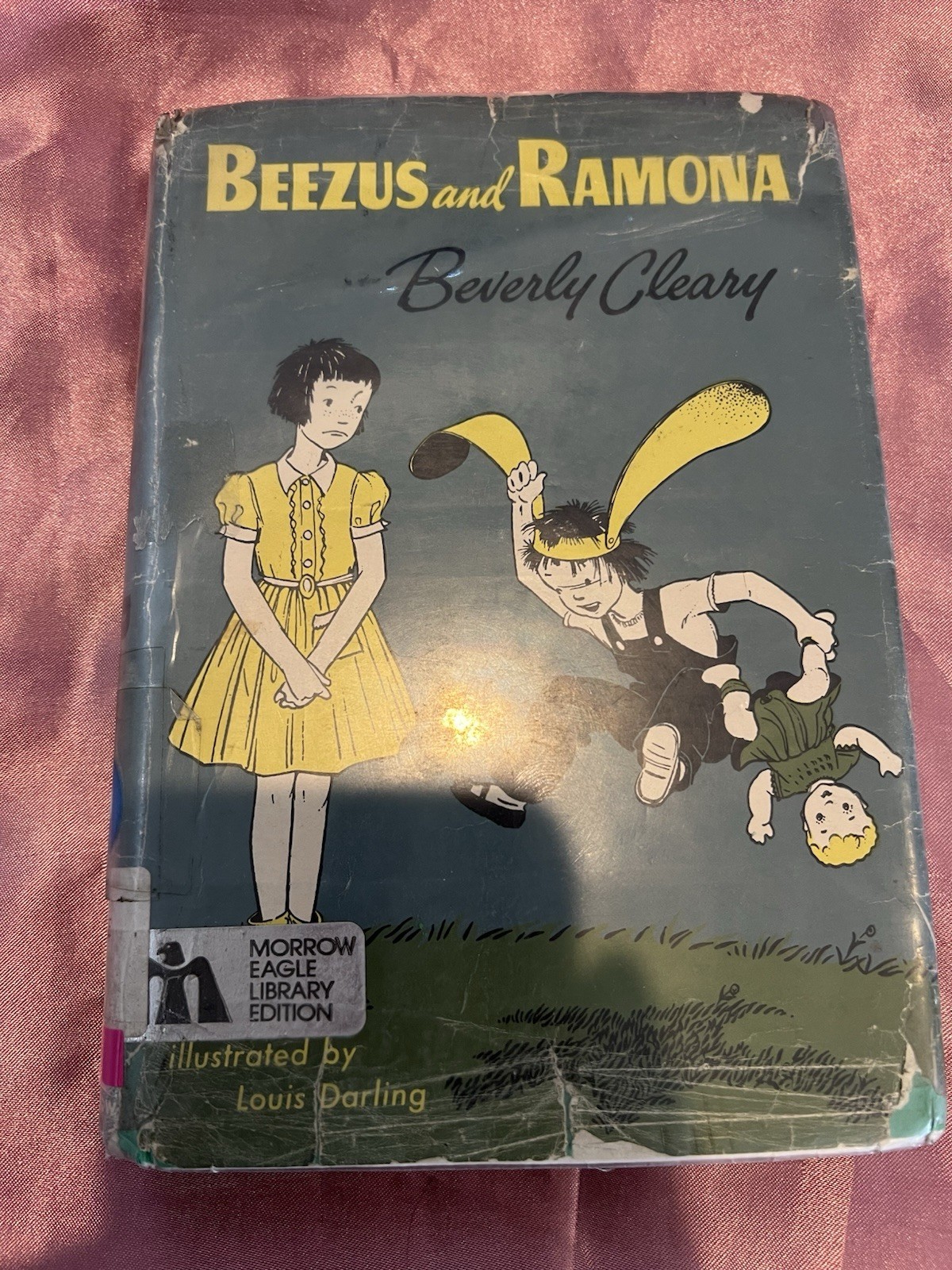 Beezus and Ramona by Beverly Cleary (1955 Prebound)1st Edition Used Library Book