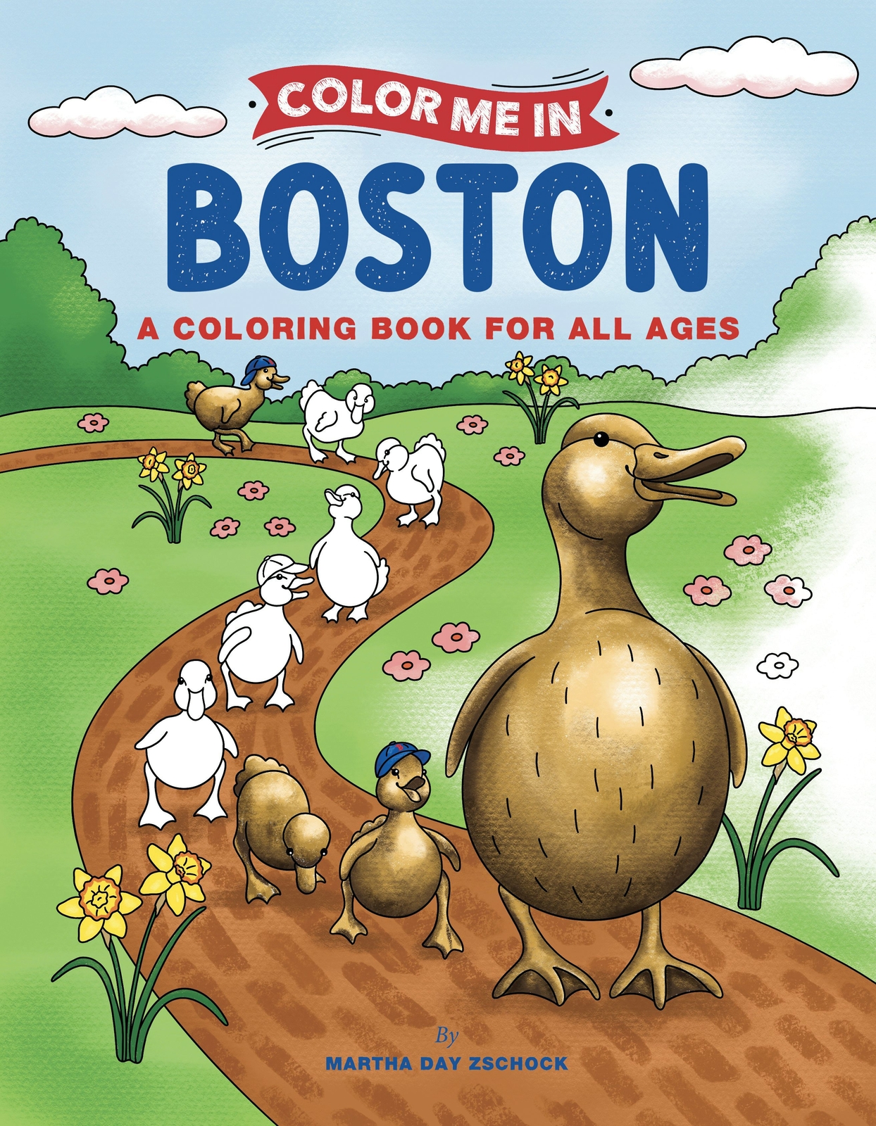 NEW Color Me In Boston, MA 9781467197809 Arcadia Children’s Books Trade Paperba