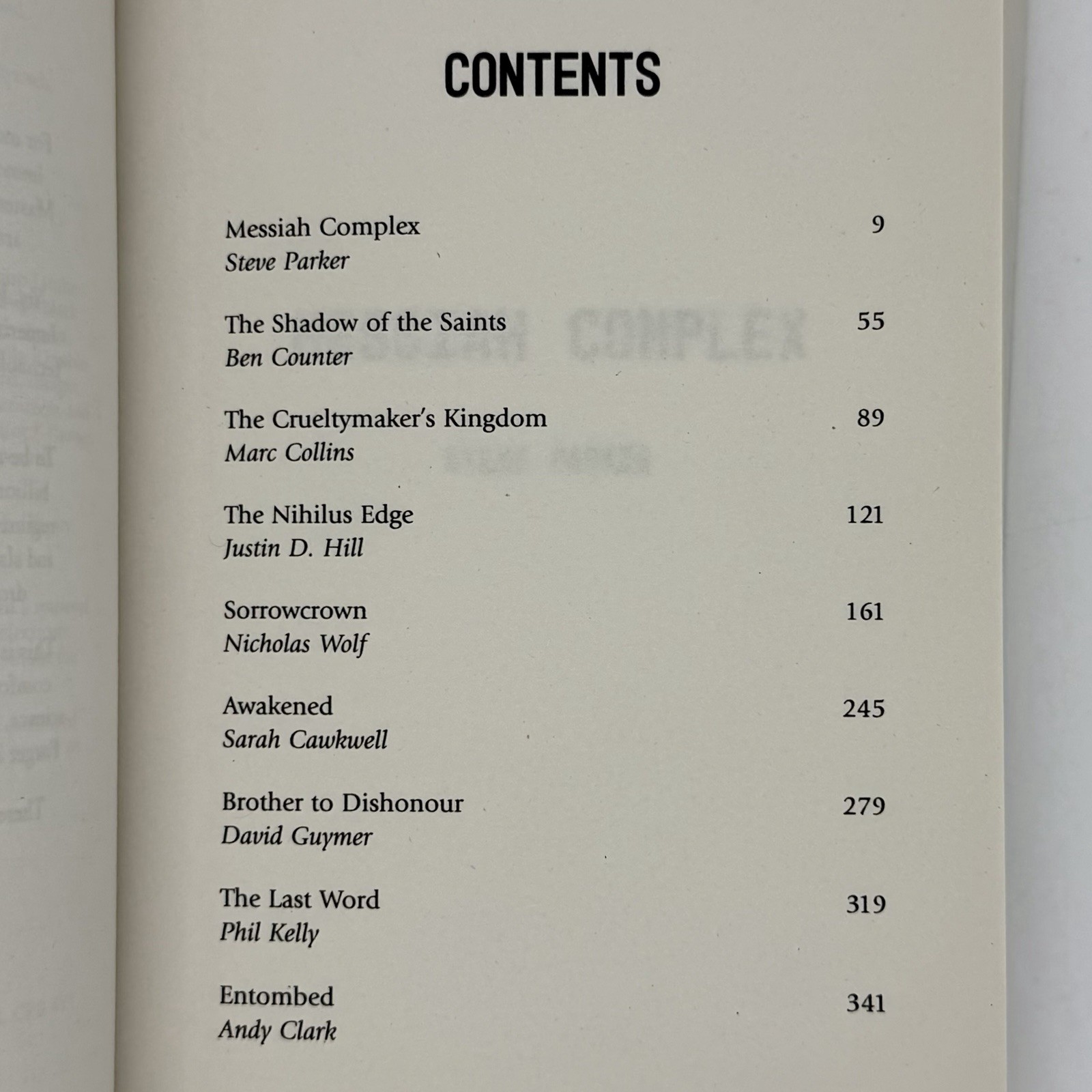The Long Vigil: A Deathwatch Anthology – Steve Parker, Ben Counter & more (2021)