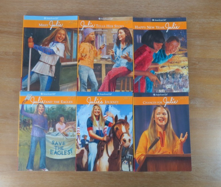 Julie 1974 American Girl Collection Paperback 1-6