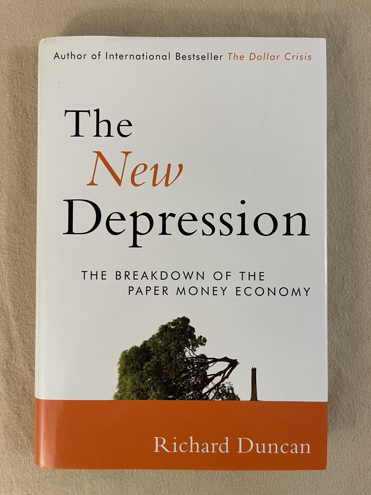 The New Depression: the Paper Money Economy – Richard Duncan – Hardcover – B21