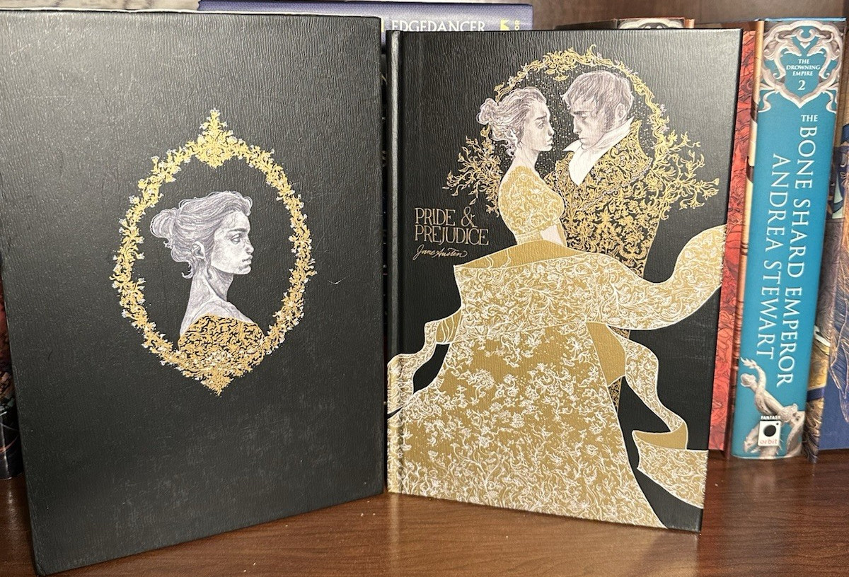Litjoy Crate Pride & Prejudice Illustrated Collector’s Ed HC Jane Austen