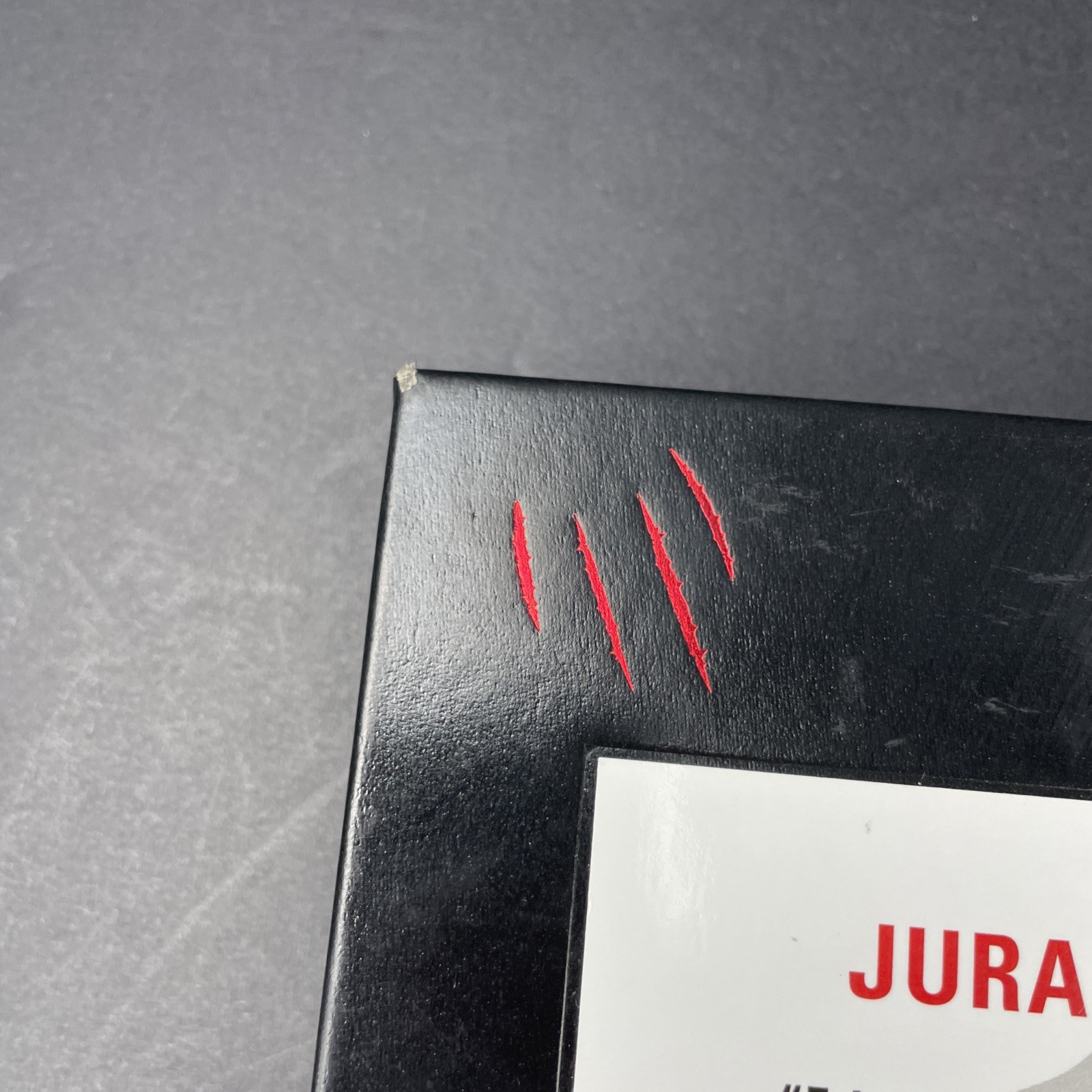 Jurassic Park Michael Crichton Hardcover Proprietary Edition Black Red TRex 2017