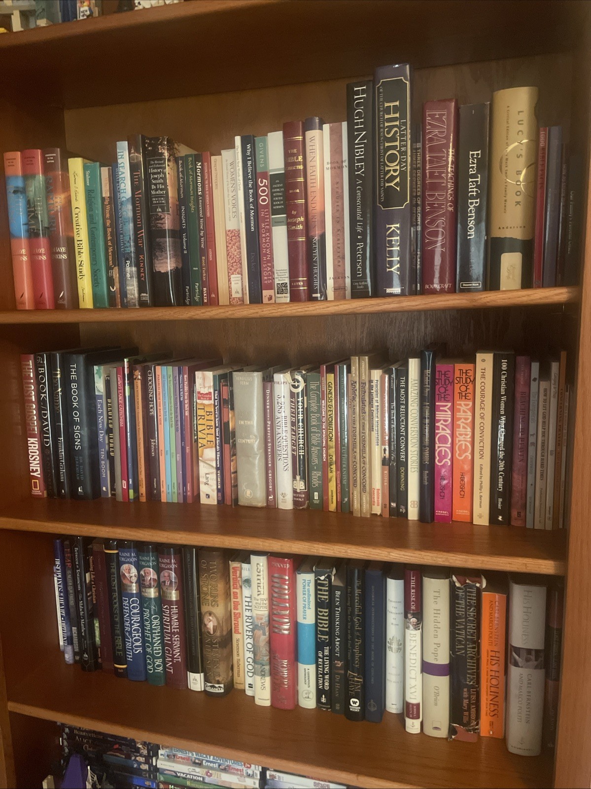 Lot 8 Pounds Lbs Christian Prayer Bible Jesus Theology Story Book RANDOM MIX