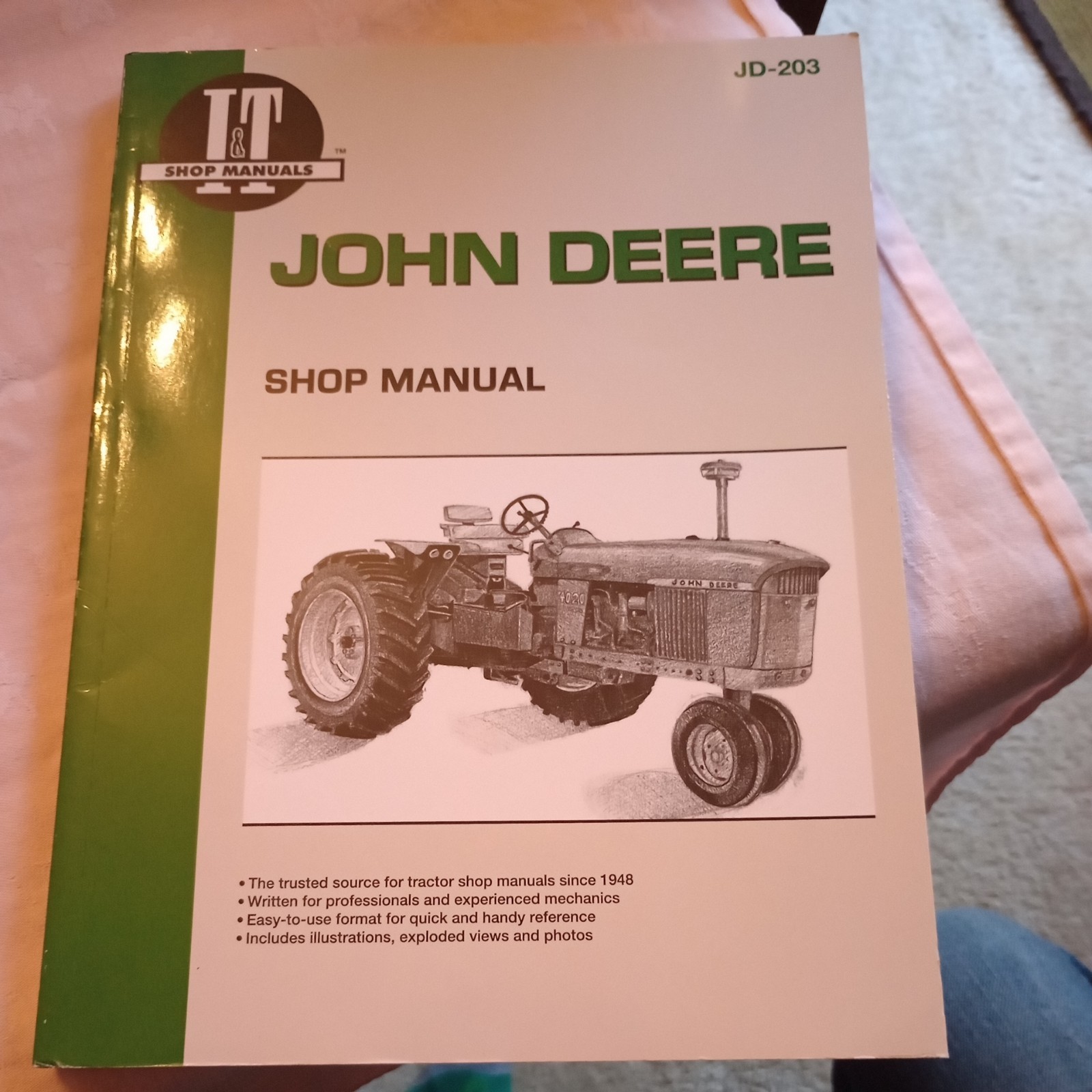 John Deere Shop Manual by Editors of Haynes Manuals (1989, Trade Paperback)