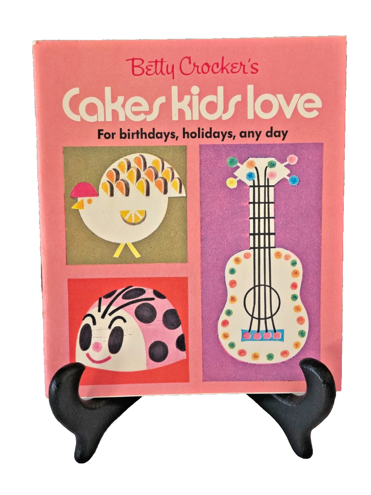 1969 General Mills Betty Crocker’s Cakes Kids Love Vintage Cookbook 24 Pages 5×6