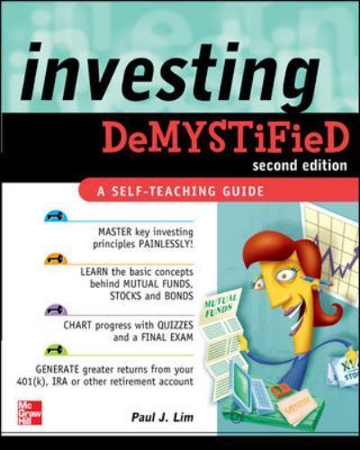 Investing DeMYSTiFieD, Second Edition by Paul Lim (2010, Trade Paperback)