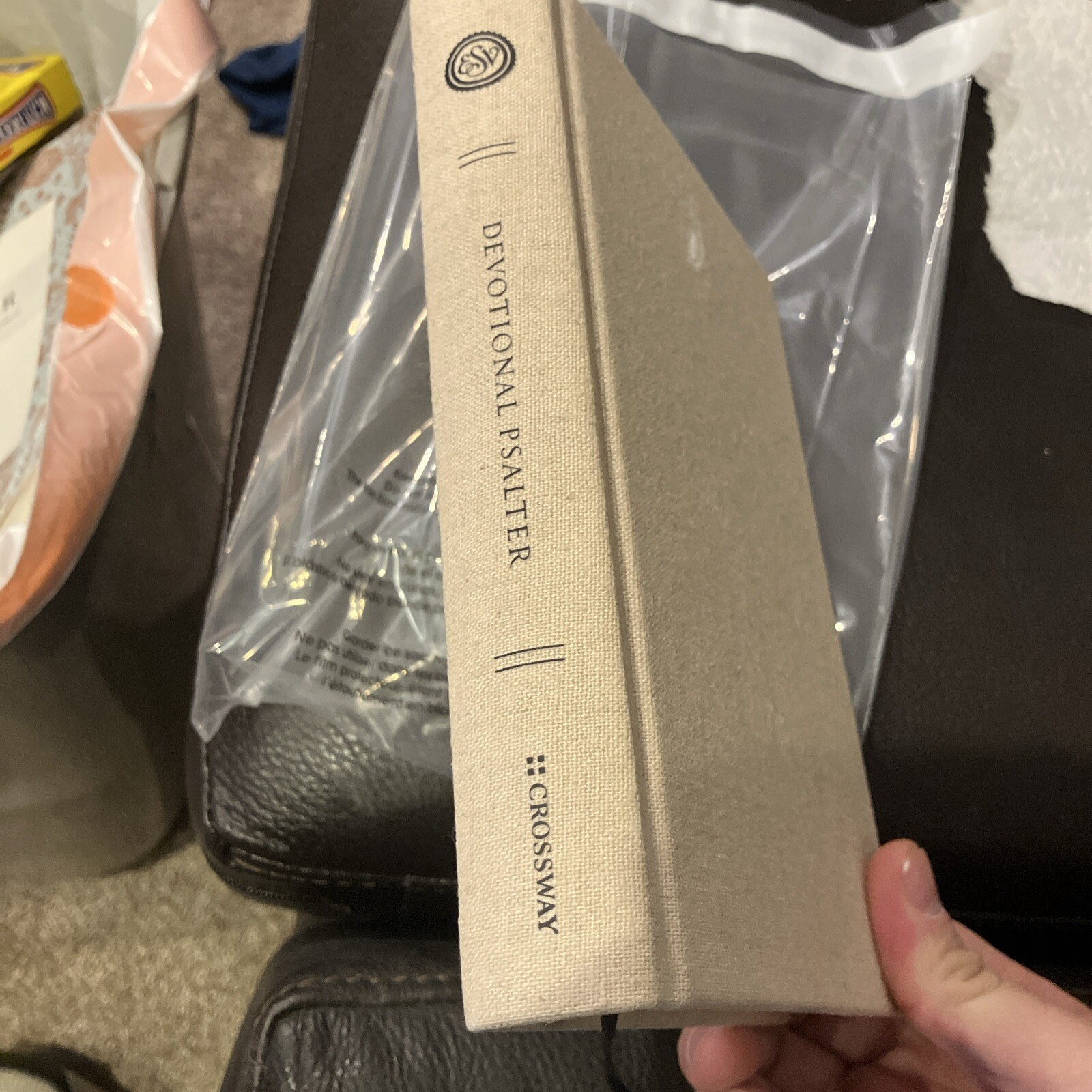 ESV Devotional Psalter (Cloth over Board, Tan) by Crossway 2016 Edition