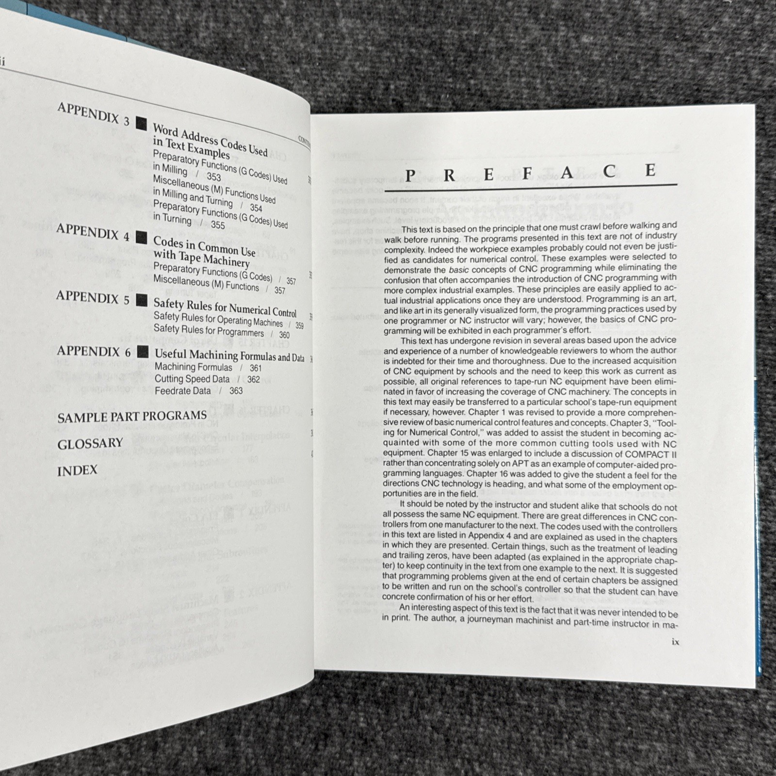 Computer Numerical Control Seames CNC Programming Engineering Text HC
