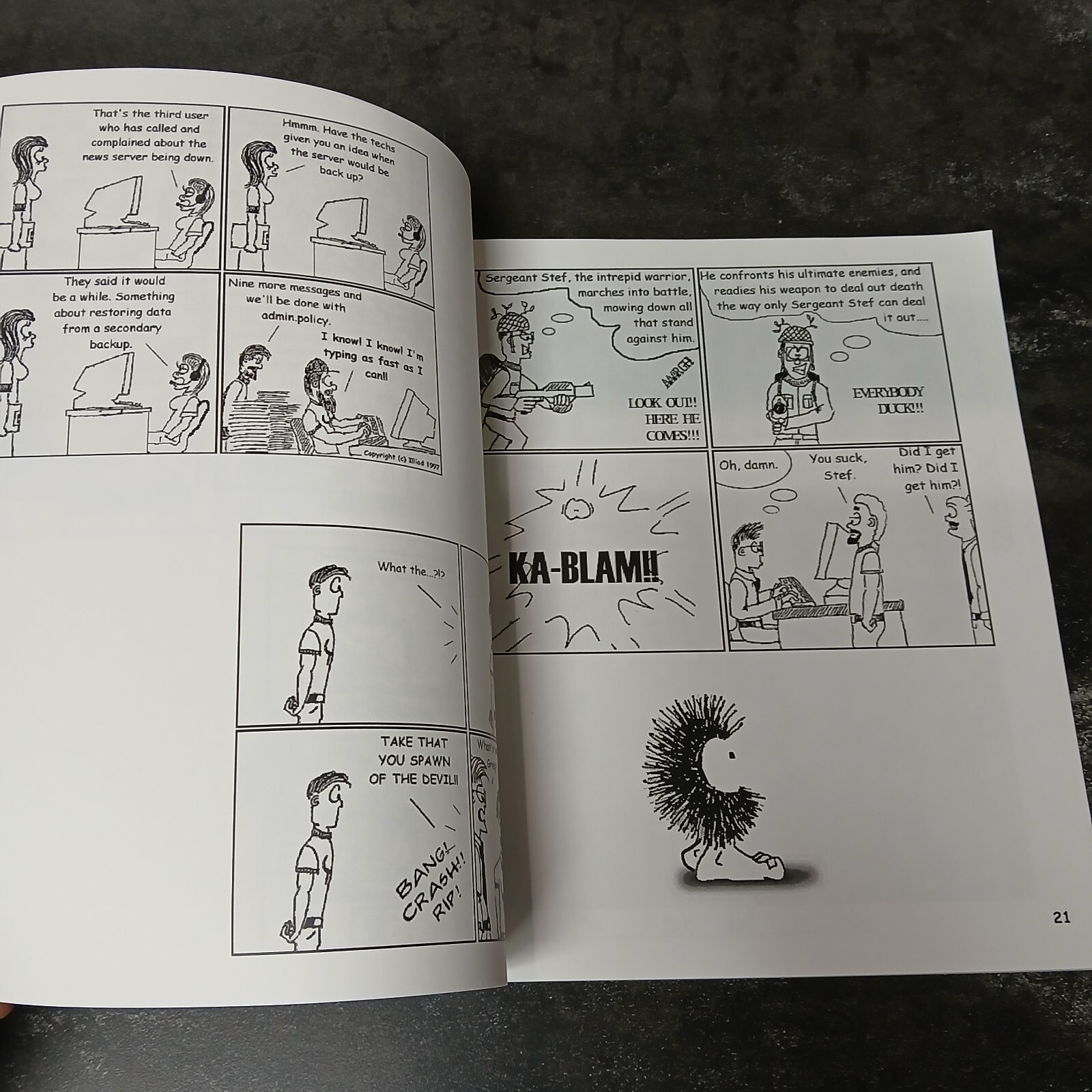 User Friendly The Comic Strip by Illiad Version 1.0, Paperback, 1st Print 2002