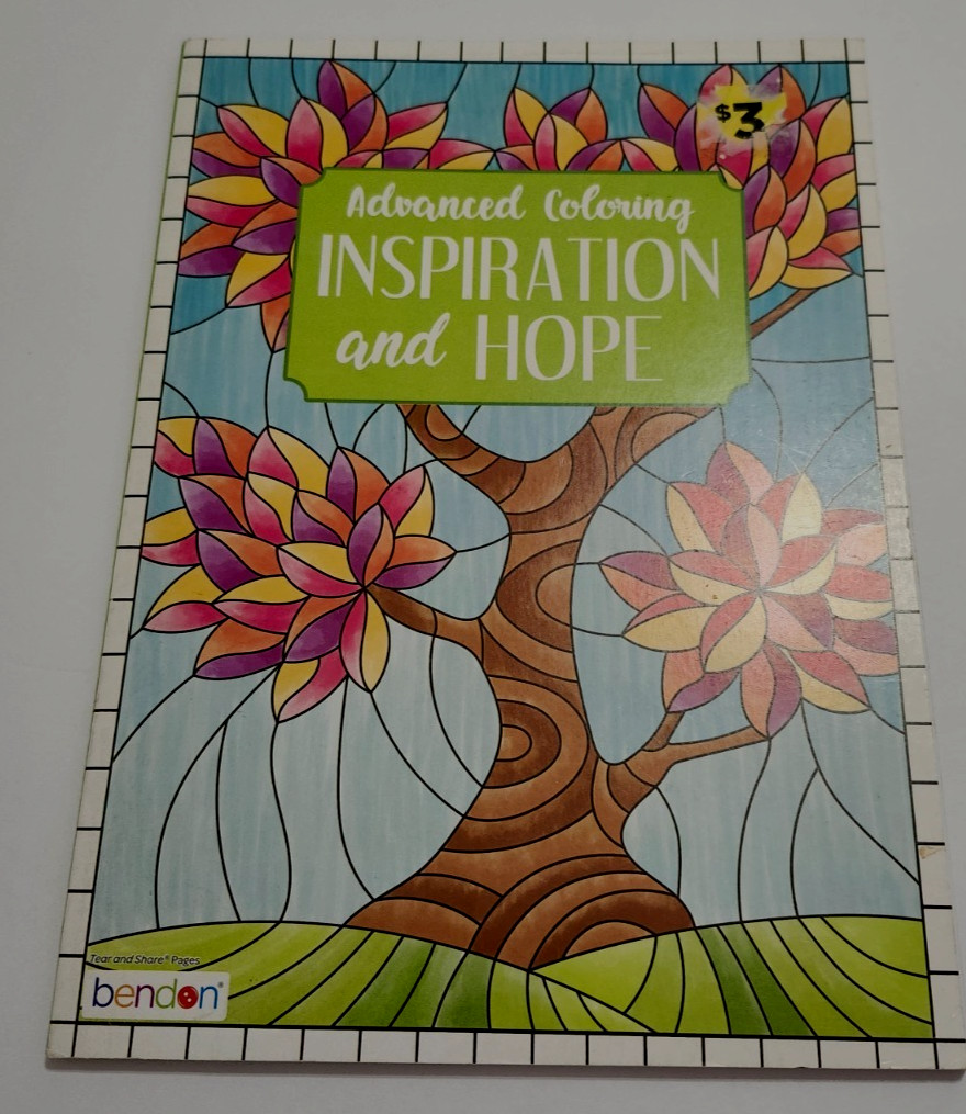 BENDON – INSPIRATION AND HOPE – ADVANCED COLORING BOOK – 2020