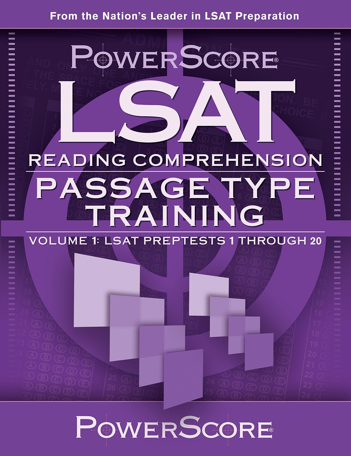 LSAT Reading Comprehension: Passage Type Training: LSAT PrepTests 1 Through …