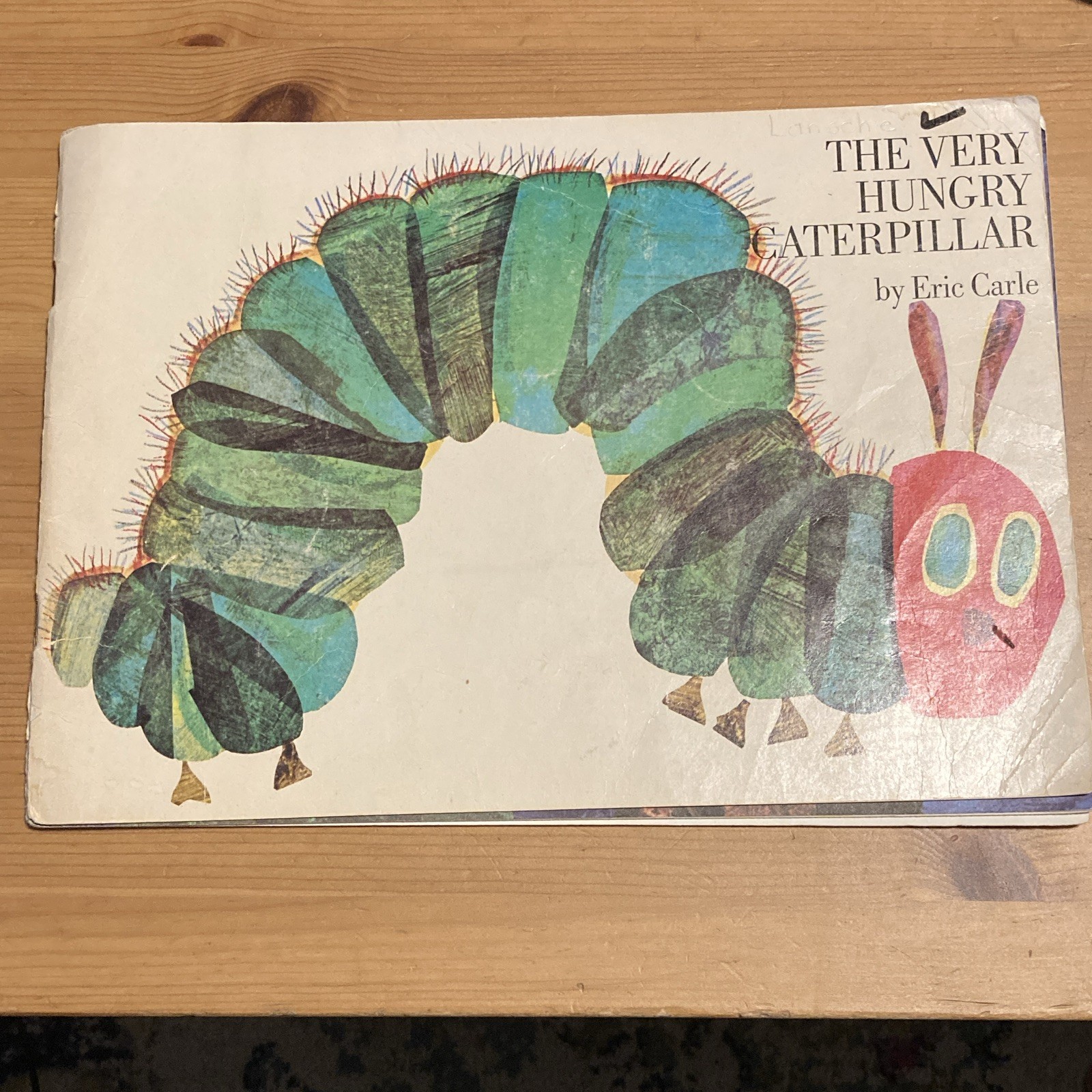The Very Hungry Caterpillar Eric Carle Scholastic PB Picture Book Ages 4-8