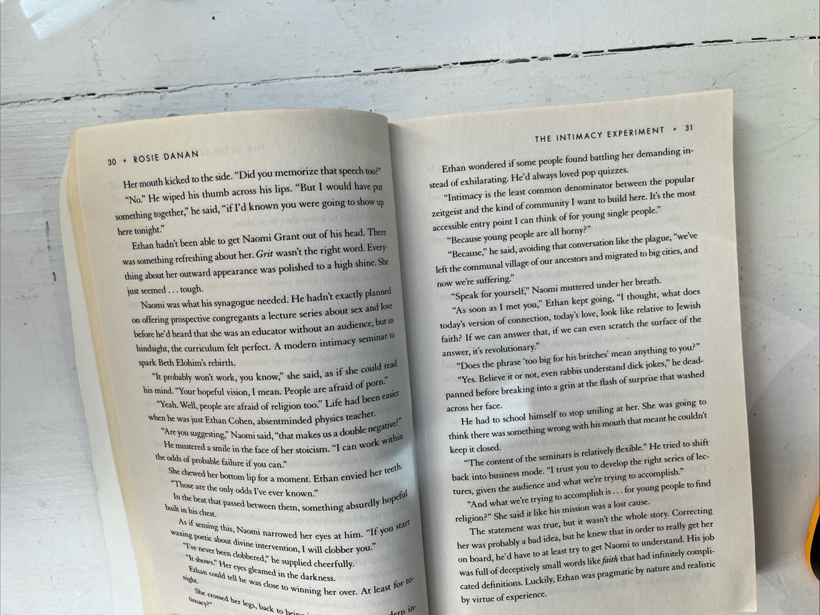Intimacy Experiment by Rosie Danan (2021, Trade Paperback)