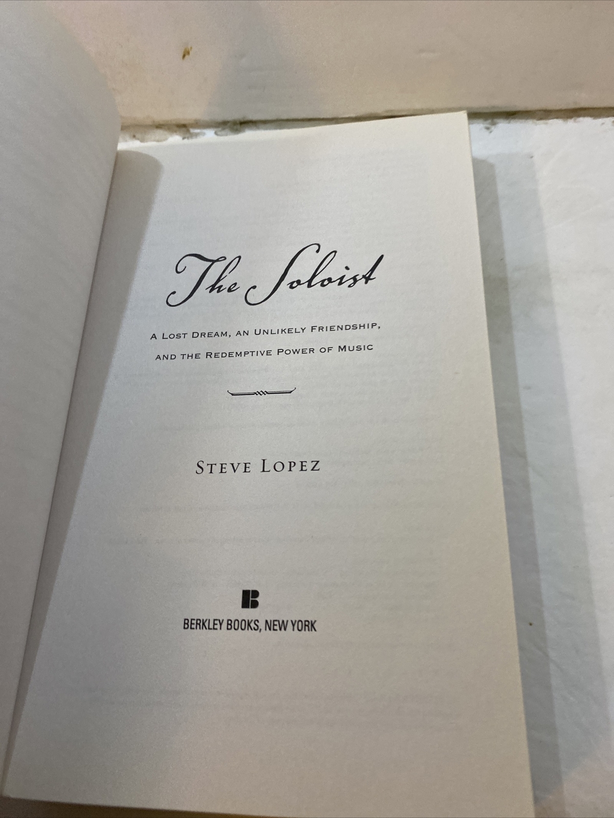 The Soloist – Steve Lopez (Paperback, 2008)
