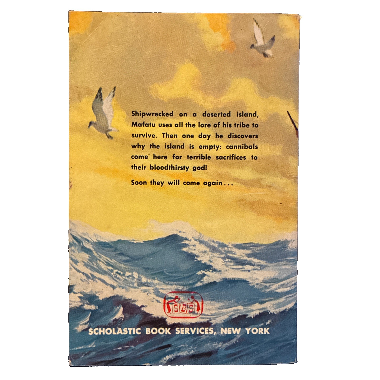 Call it Courage 1963 1st Printing by Armstrong Sperry Scholastic Edition PB