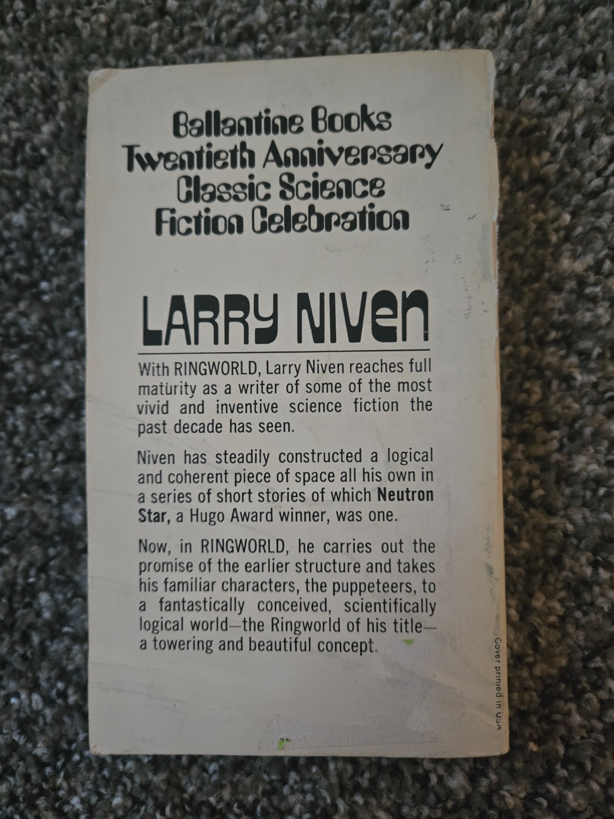 Ringworld – 0345333926, Larry Niven, paperback