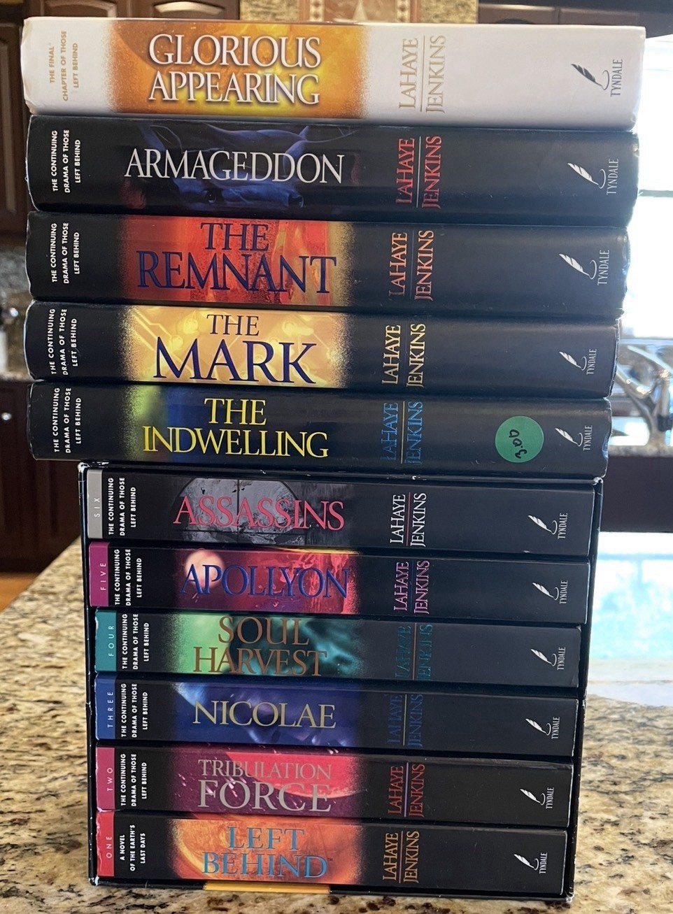 Left Behind Series Mostly Complete 11 Volume Hard Soft Set – LaHaye And Jenkins