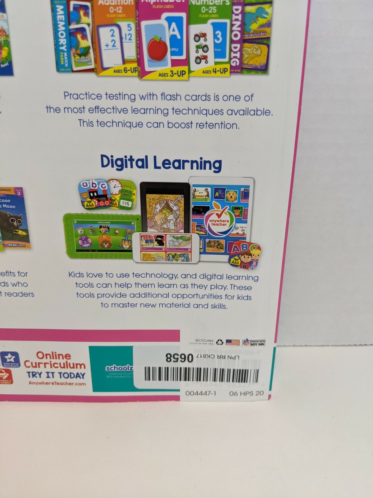 Big Workbook Ser.: Big Alphabet by School Zone Publishing Company Staff…