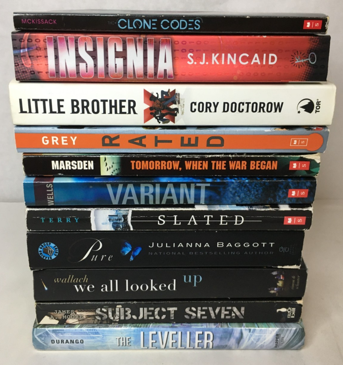 Lot of 11 Young Adult Books / Book #1’s & More GENRE: Fantasy DYSTOPIAN Sci-Fi