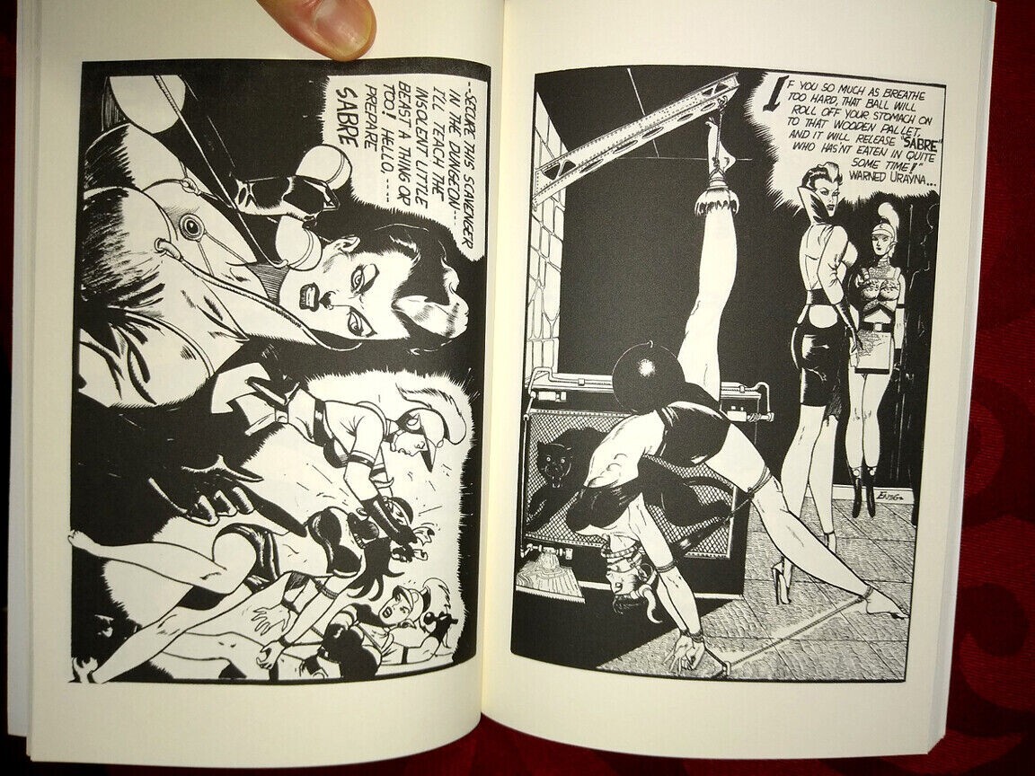 Gene Bilbrew, Eneg, Shibari, John Willie inspired damsels in distress serial