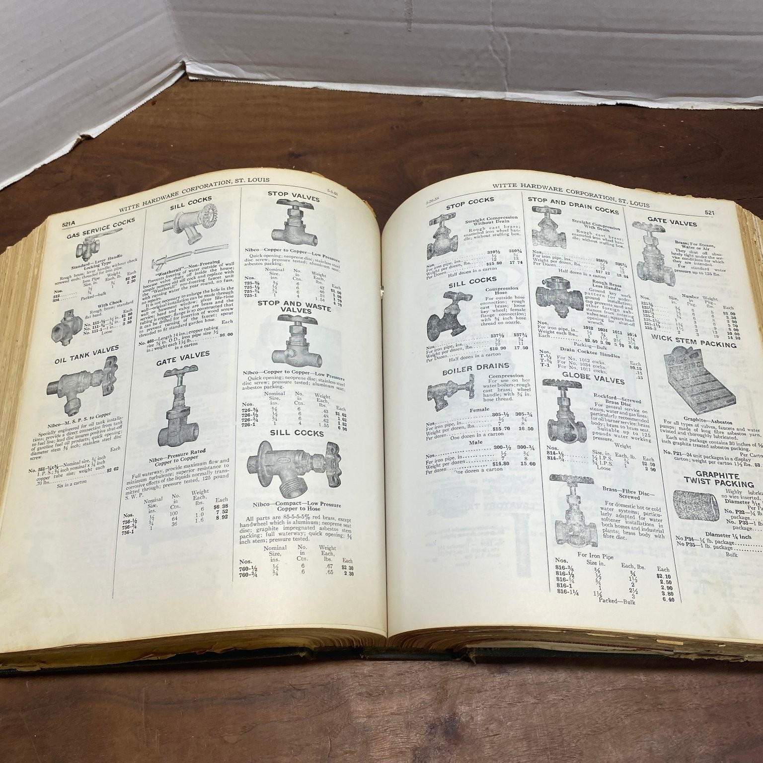 Witte Hardware Co. General Catalog No. 120 St. Louis Vintage Wholesale