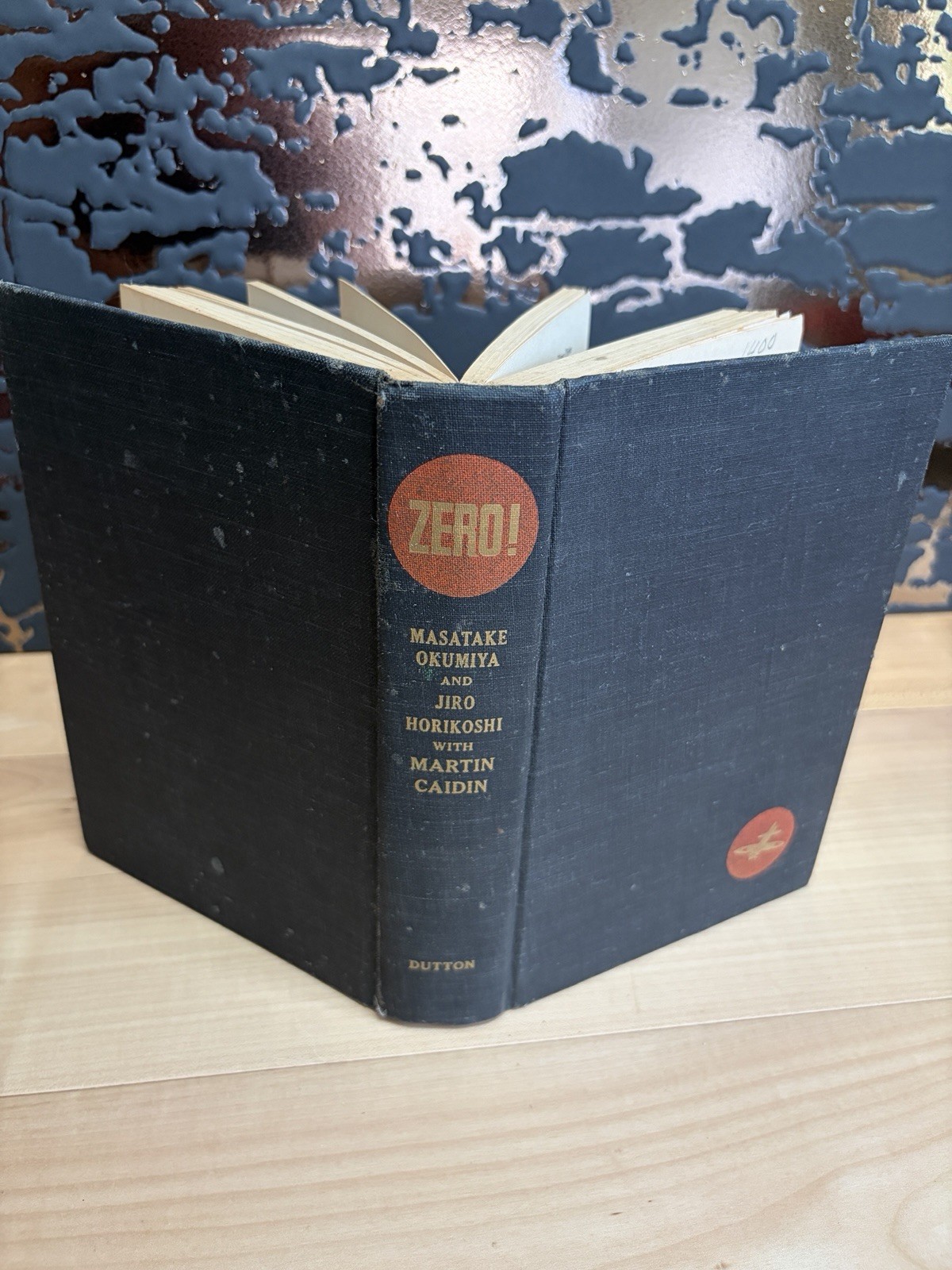 Zero! Martin Caidin HC Dutton 1956 First Edition WWII Airplanes Nonfiction