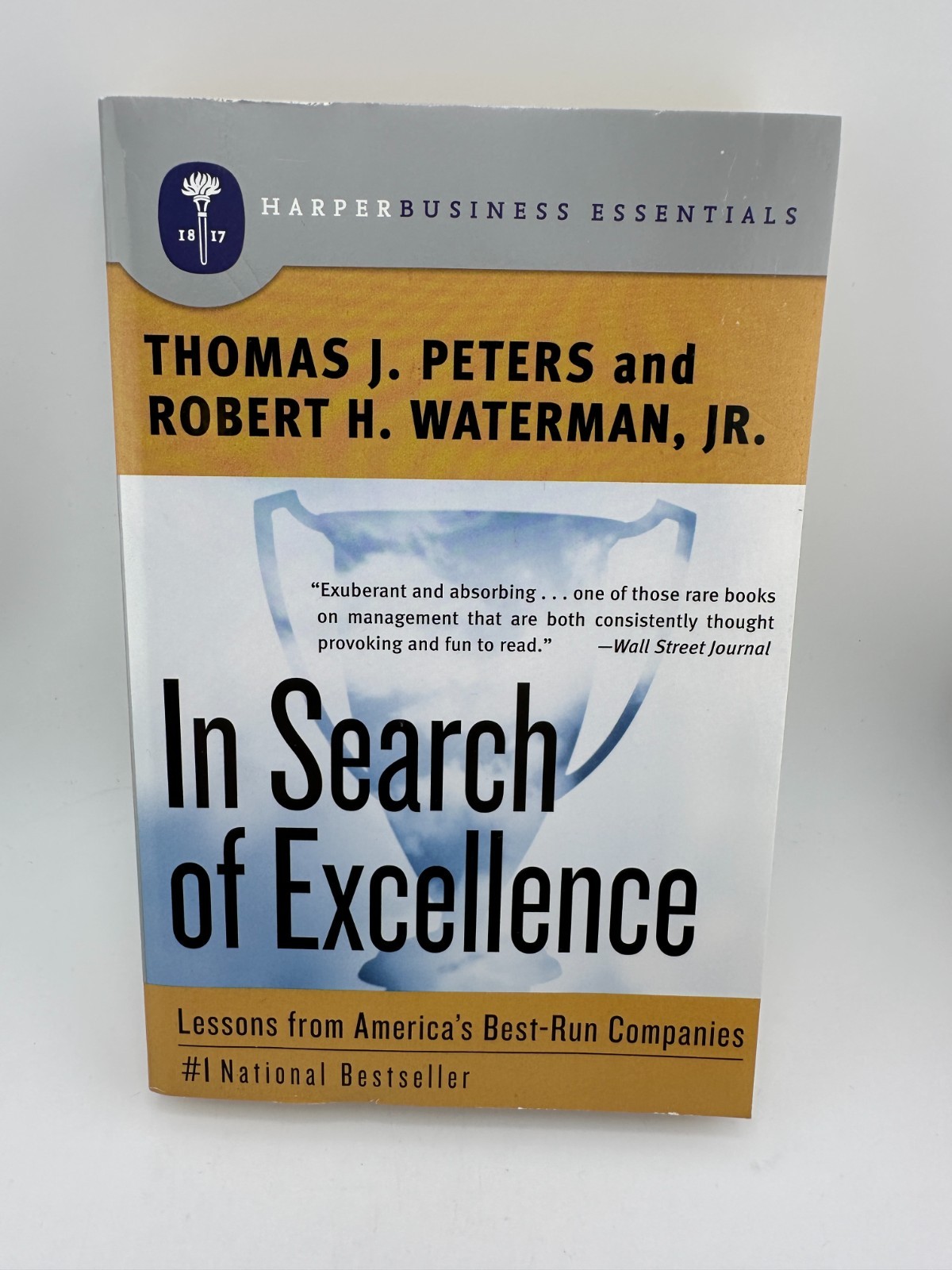 In Search of Excellence Peters Waterman Paperback HarperBusiness Bestseller