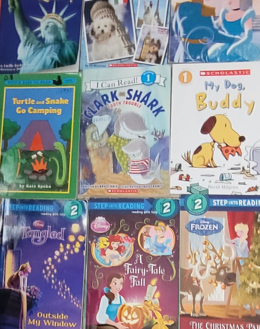 Lot 27 Leveled Readers Level 1 And 2 ASSORTED Step 1 & 2 Books