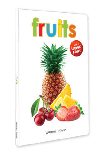 Fruits – Early Learning Board Book With Large Font : Big Board Books – GOOD