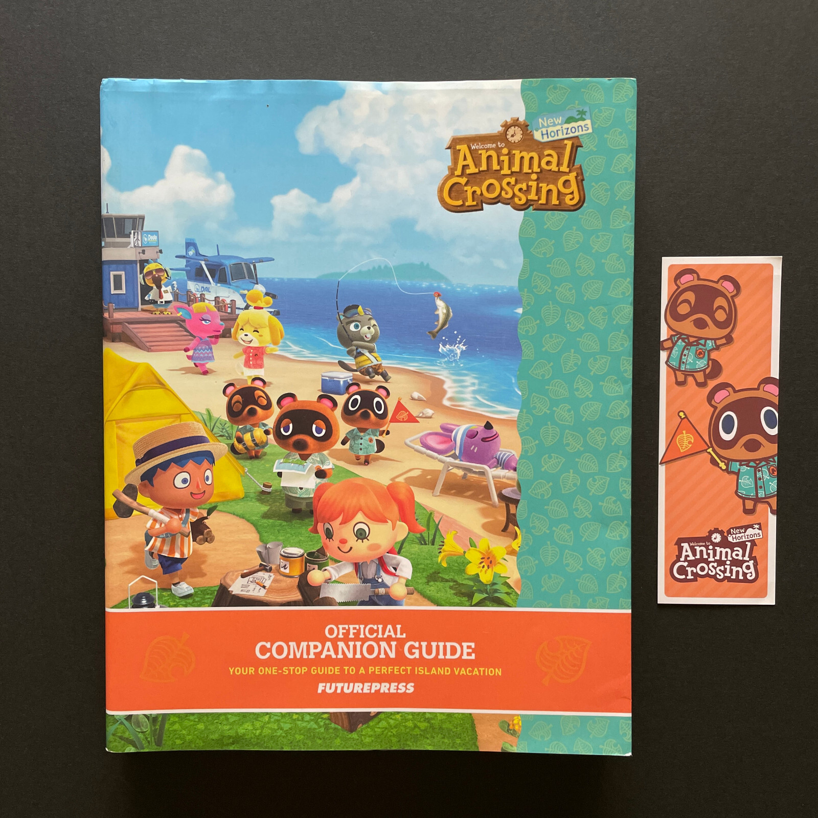 Animal Crossing: New Horizons Official Companion Guide Book • Plus 2 Bookmarks