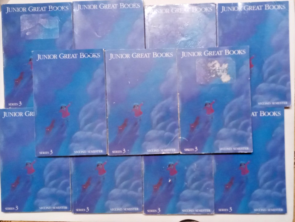 LOT (11) JUNIOR GREAT BOOKS SERIES 3 SECOND SEMESTER 223 PAGES Guided Reading