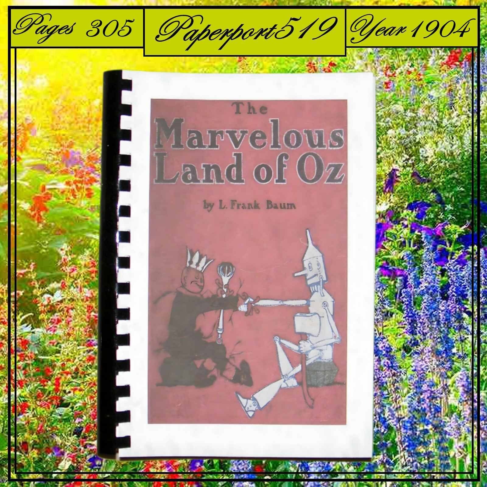 1904 The Marvelous Land Of Oz 305 Pages