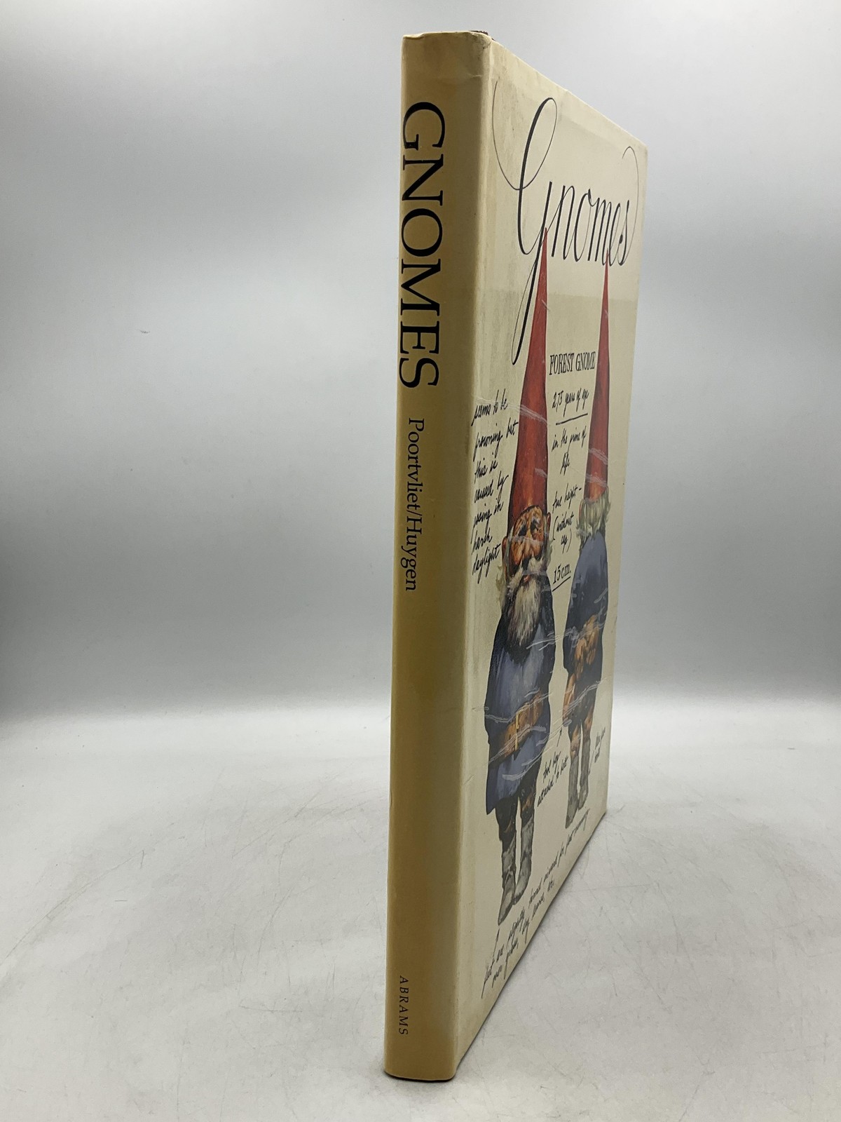 GNOMES Wil Huygen Rien Poortvliet 1977 Hardcover Harry N. Abrams DJ Brown
