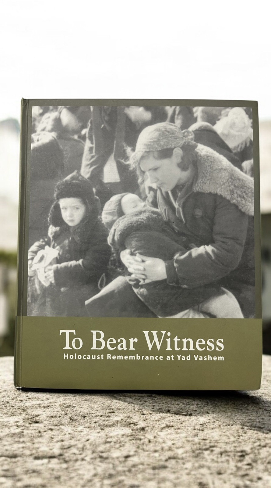 2008 TO BEAR WITNESS Holocaust Remembrance at Yad Vashem HC VF 8.0.
