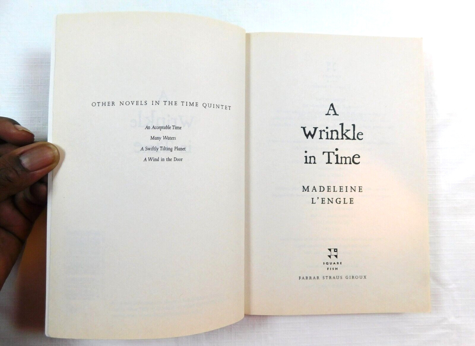 A Wrinkle in Time by Madeleine LEngle, 2007 Paperback