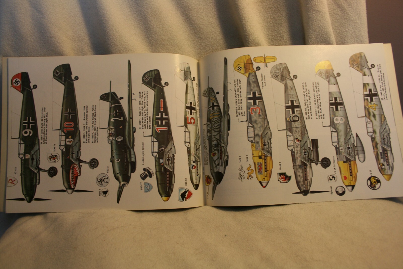 Messerschmitt Bf 109 Part 1 in Action Squadron Signal Book # 1044 Good Condition