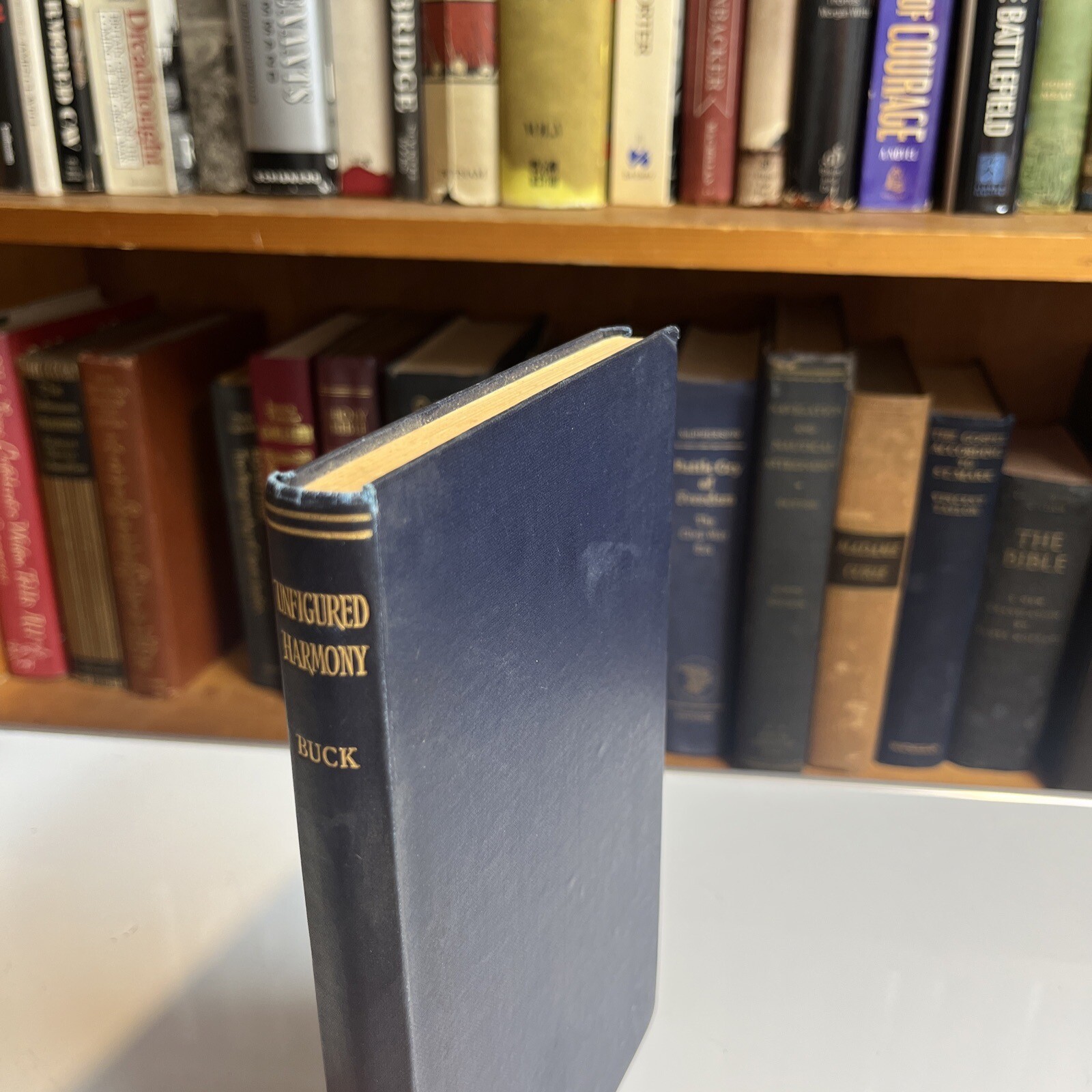 Unfigured Harmony Second Edition Percy C Buck HC 1920 Oxford University Press