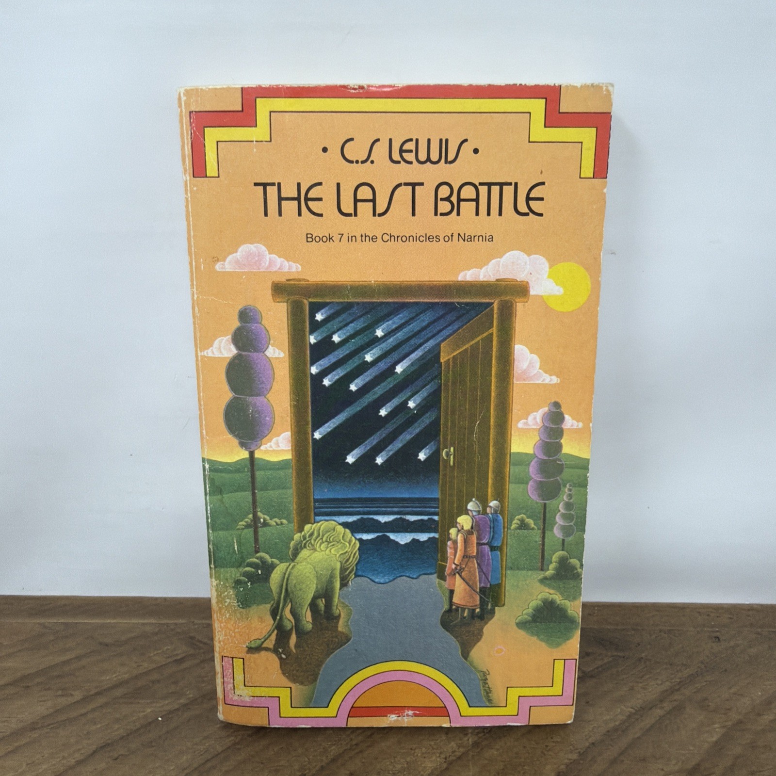 The Last Battle CS Lewis 1974 Vintage The Chronicles of Narnia Book 7 Paperback