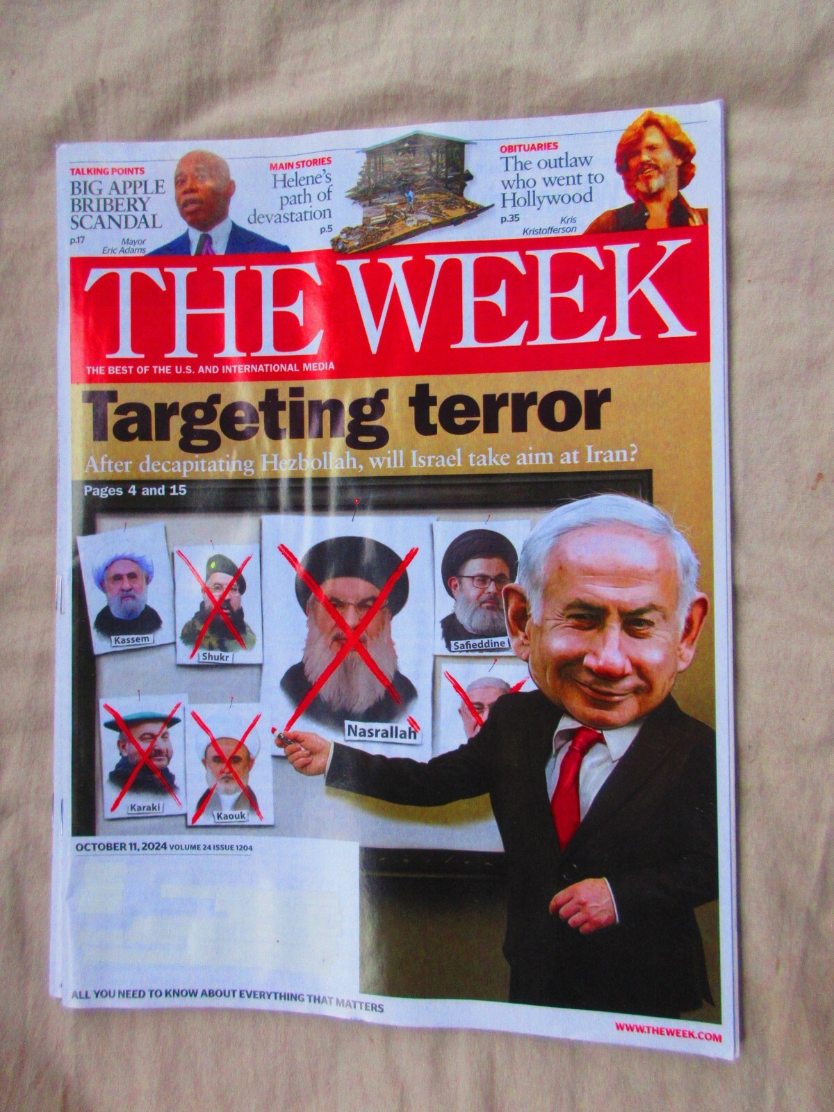 The WEEK magazine / October 11, 2024 edition / Paperback /