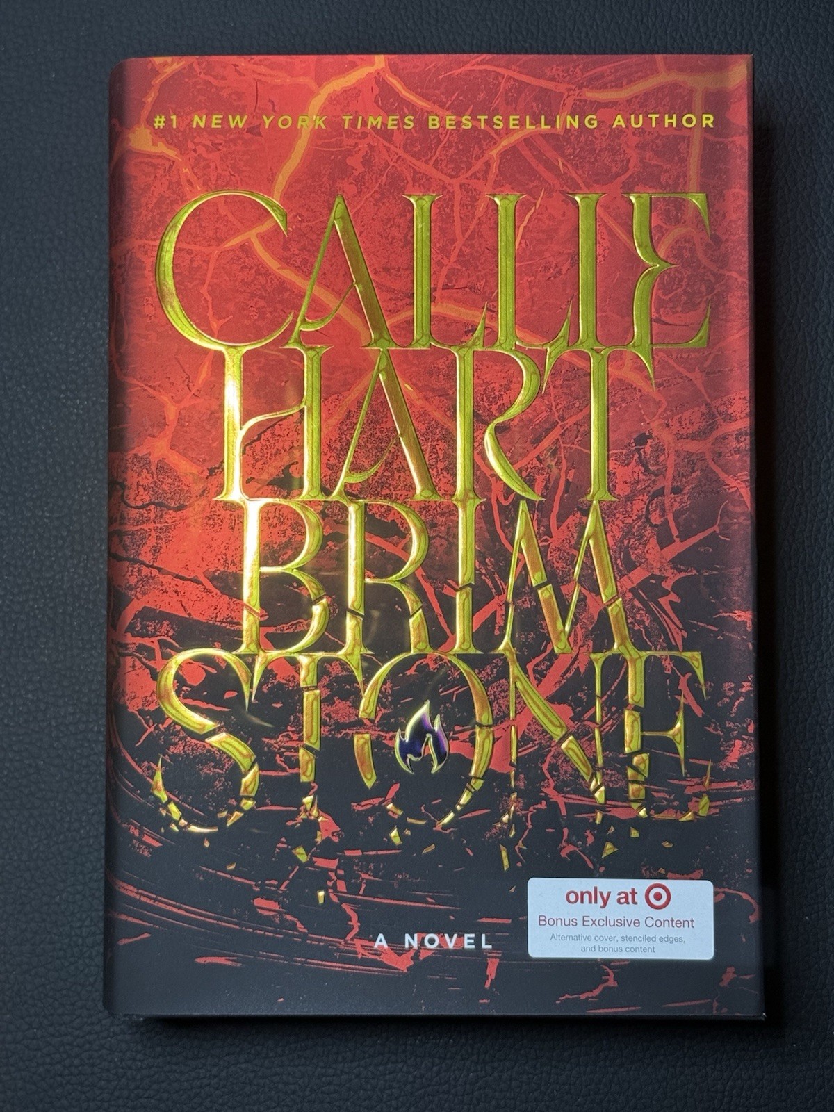Brimstone (Target Exclusive Sprayed Edges) by Callie Hart (2025, Hardcover)